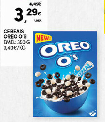 Continente Cereais Oreo O'S 350g promoção