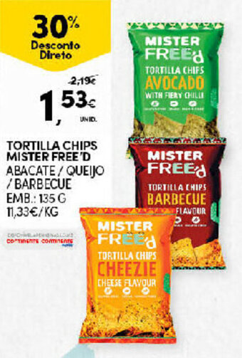 Tortilla Chips Mister Free'd 135g