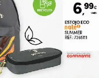 Continente Estojo Eco Summer promoção