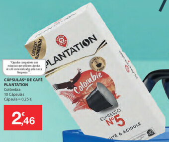 E.Leclerc Cápsulas de Café Plantation promoção