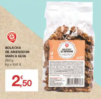 E.Leclerc Bolacha de AMendoim Marca Guia 260g promoção