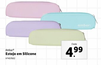 Ambar Estojo em Silicone