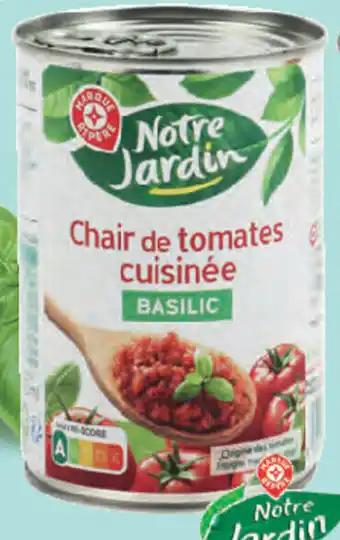 E.Leclerc Tomate com Manjeri Cão Notre Jardin 400g promoção