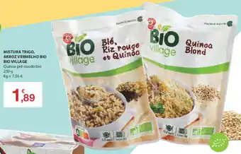 Mistura Trigo, Arroz Vermelho Bio Bio Village 250g