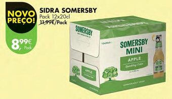 Pingo Doce SIDRA SOMERSBY Pack 12x20cl promoção