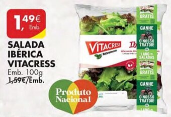 Pingo Doce SALADA IBÉRICA VITACRESS Emb. 100g promoção