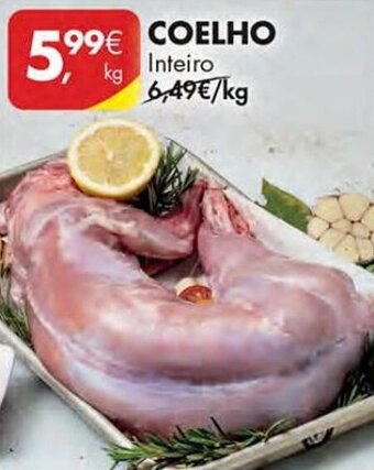 Pingo Doce COELHO Inteiro kg promoção