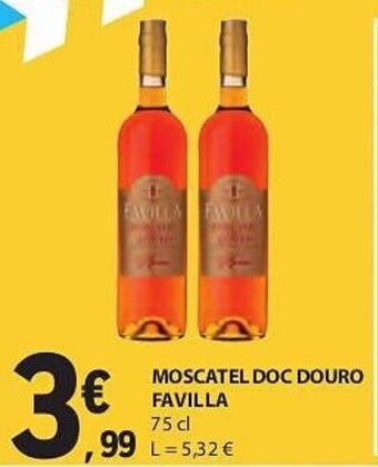 E.Leclerc MOSCATEL DOC DOURO FAVILLA 75 cl promoção