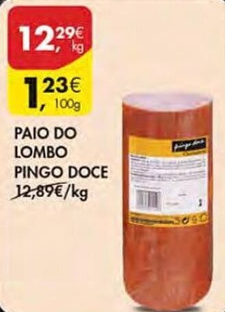 Pingo Doce PAIO DO LOMBO PINGO DOCE promoção