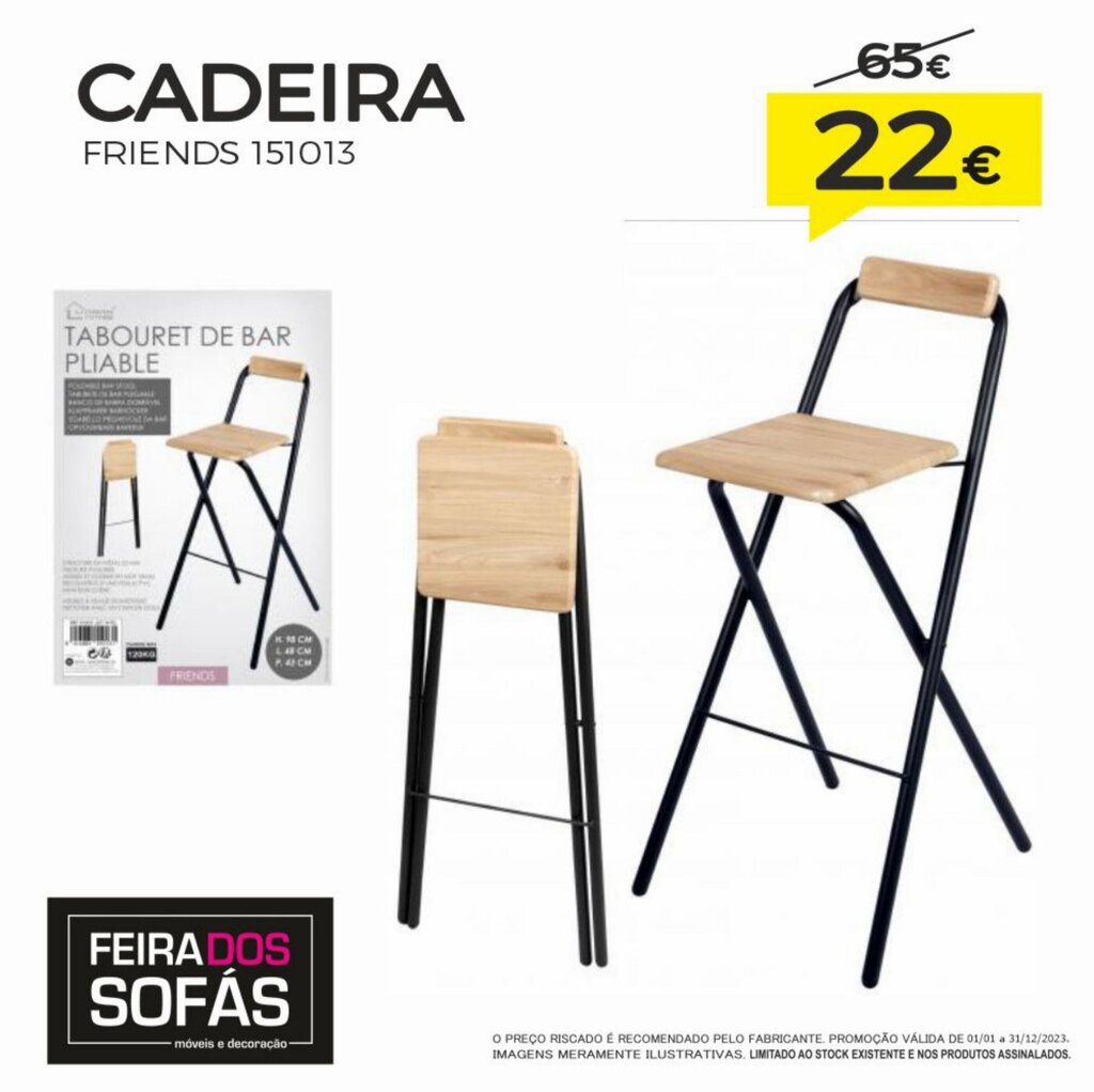 Feira dos Sofás CADEIRA FRIENDS 151013 promoção