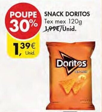Pingo Doce SNACK DORITOS Tex mex 120g promoção