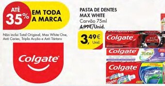 PASTA DE DENTES MAX WHITE Carvão 75ml