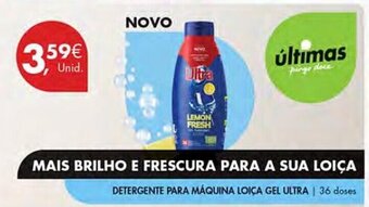 Pingo Doce DETERGENTE PARA MÁQUINA LOIÇA GEL ULTRA | 36 doses promoção