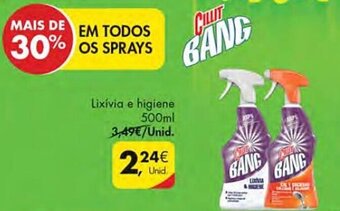 Pingo Doce Lixívia e higiene 500ml promoção