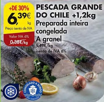 Pingo Doce PESCADA GRANDE DO CHILE +1,2kg promoção