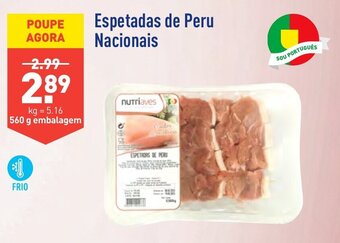 ALDI Espetadas de Peru Nacionais promoção