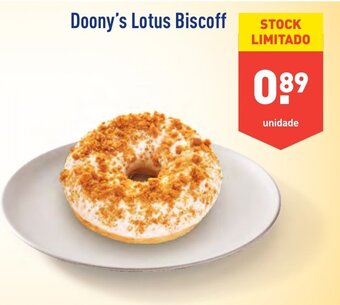 ALDI Doony's Lotus Biscoff promoção