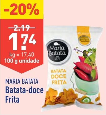 ALDI MARIA BATATA Batata-doce Frita promoção