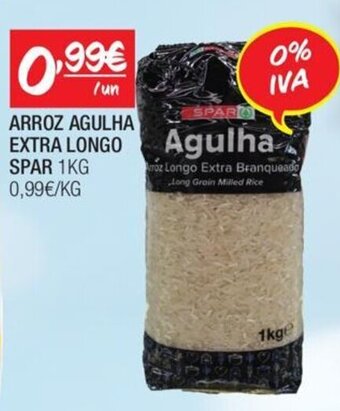 Spar ARROZ AGULHA EXTRA LONGO SPAR 1KG promoção