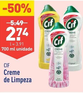 ALDI CIF Creme de Limpeza promoção
