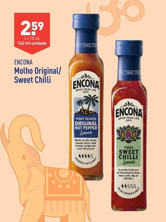 ALDI ENCONA Molho Original/ Sweet Chilli promoção