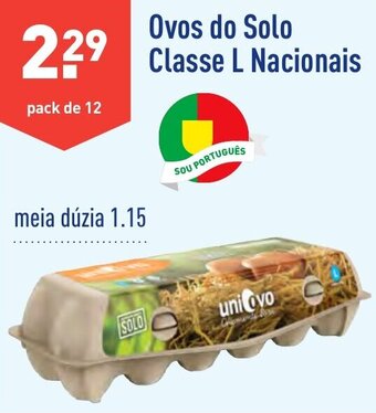 ALDI Ovos do Solo Classe L Nacionais promoção