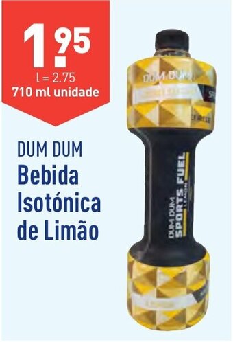 ALDI DUM DUM Bebida Isotónica de Limão promoção