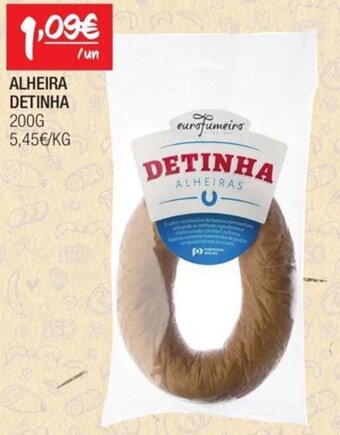 Spar ALHEIRA DETINHA 200g promoção
