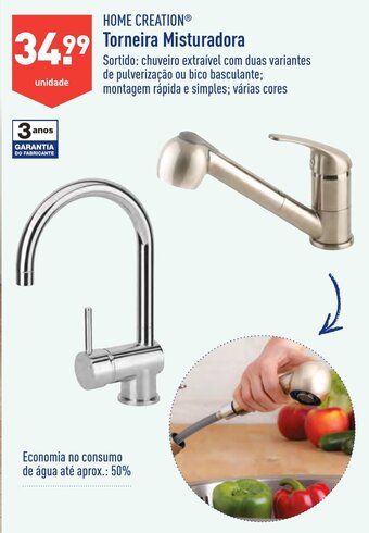 ALDI HOME CREATION Torneira Misturadora promoção
