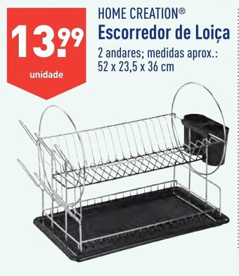 ALDI HOME CREATION Escorredor de Loiça promoção