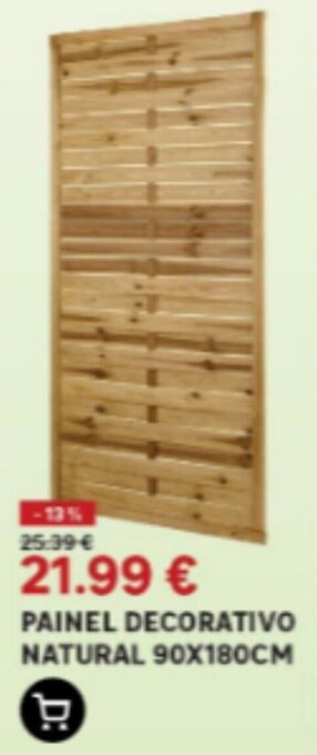 PAINEL DECORATIVO NATURAL 90X180CM