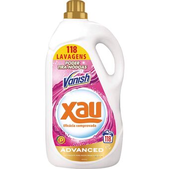 Continente Detergente máquina roupa líquido +vanish promoção