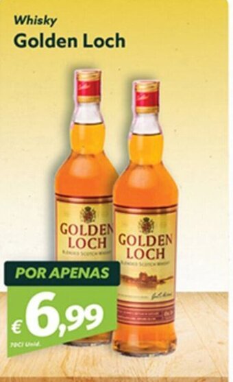 Roque Supermercados Whisky Golden Loch promoção
