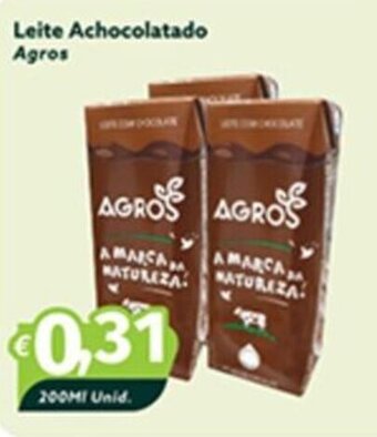 Roque Supermercados Leite Achocolatado Agros promoção