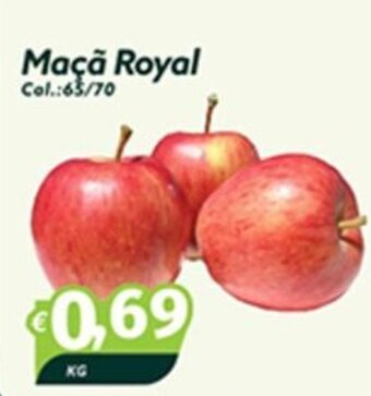 Roque Supermercados Maçã Royal promoção