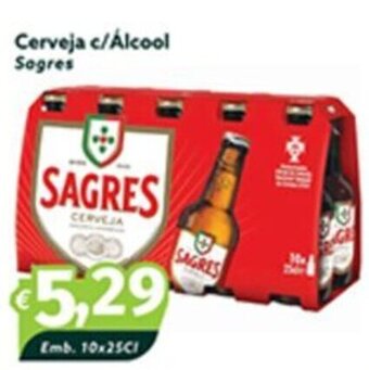 Roque Supermercados Cerveja c/Álcool Sogres promoção