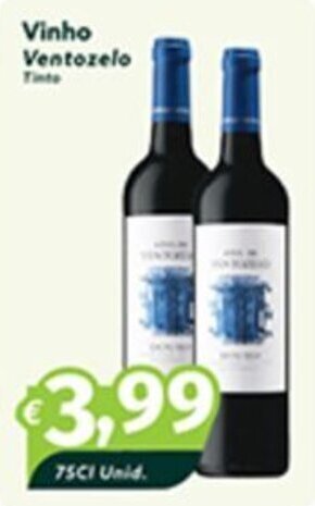 Roque Supermercados Vinho Ventozelo 75cl promoção