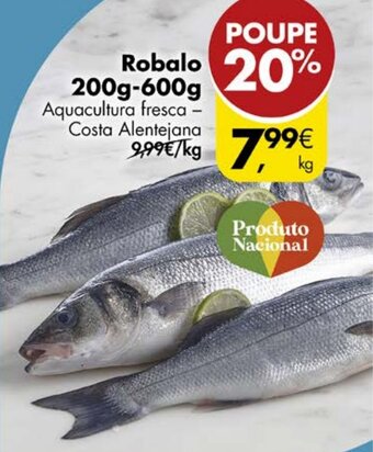 Pingo Doce Robalo 200G-600G promoção