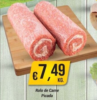 GidaCarnes Supermercados Rolo de Carne Picada promoção
