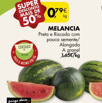Pingo Doce MELANCIA promoção