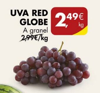 Pingo Doce UVA RED GLOBE A granel promoção