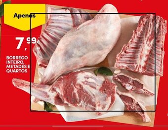 Continente BORREGO INTEIRO, METADES E QUARTOS promoção