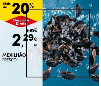Continente MEXILHÃO FRESCO promoção