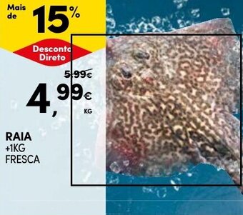 Continente RAIA +1KG FRESCA promoção