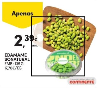 EDAMAME SONATURAL EMB.: 135 G