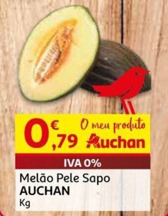Auchan Melão Pele Sapo AUCHAN Kg promoção