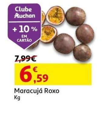 Auchan Maracujá Roxo Kg promoção