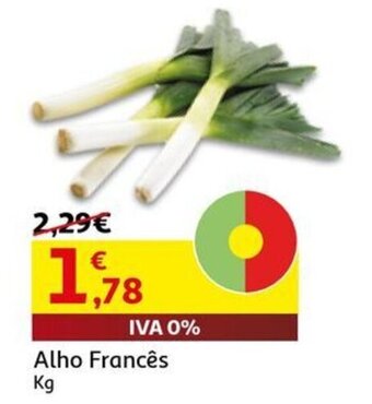 Auchan Alho Francês Kg promoção