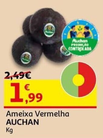 Auchan Ameixa Vermelha AUCHAN Kg promoção