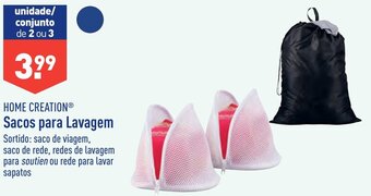 ALDI HOME CREATION Sacos para Lavagem promoção